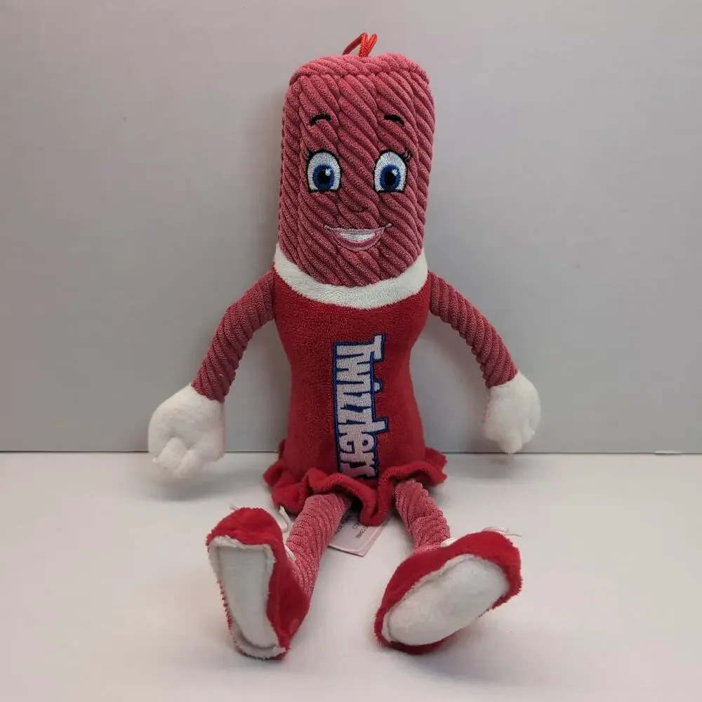 Twizzler Candy Plush Red Stuffed Character Licorice‎ Strawberry Advertisement